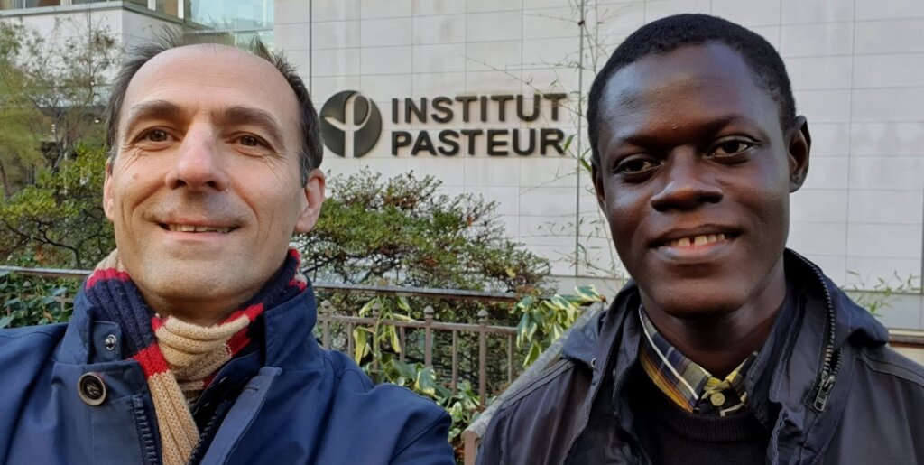 Dr. Laurent Debarbieux & Issa N'Diaye in Paris