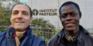 Dr. Laurent Debarbieux & Issa N'Diaye in Paris