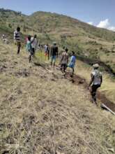 Community participation in trench digging