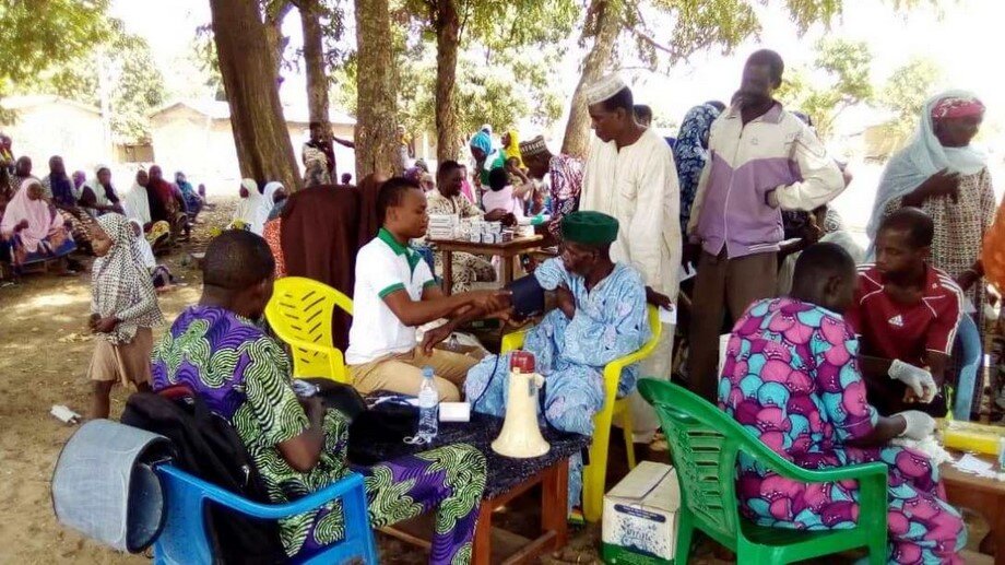 Construction of a health center in Kpangalam