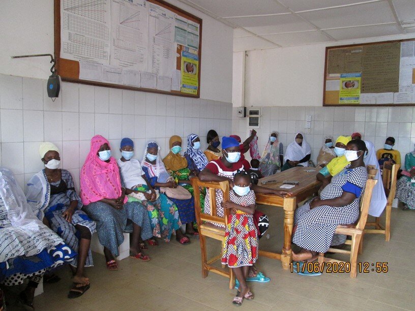Construction of a health center in Kpangalam