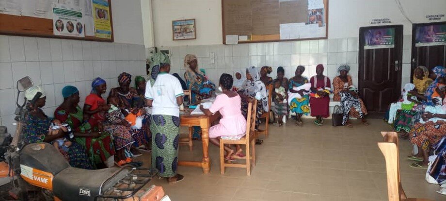 Construction of a health center in Kpangalam