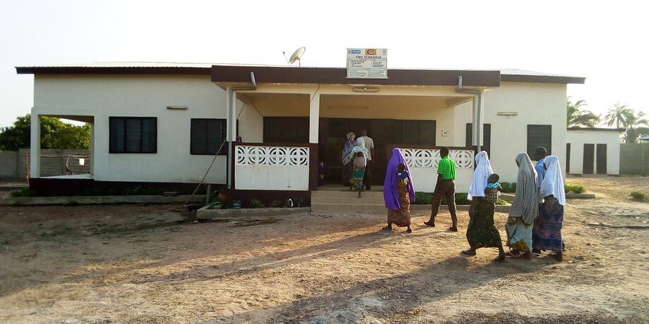 Construction of a health center in Kpangalam