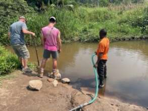 Water source at the River