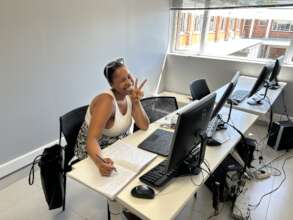 TSIBA IT Laboratory - Students at Work and Happy