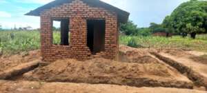 Old kitchen inside of new kitchen footprint