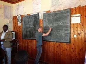Patrick Explaining the Biogas System