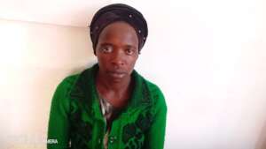 Nikuze Hope the leader of the refugee women craft