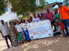 IDP and Refugee Gils after the training in Kalemie