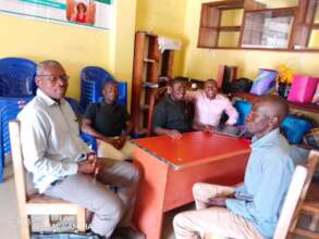 Meeting with our legal team looking at refugees