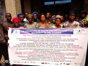 Refugees also joined the Commemoration of Genocide