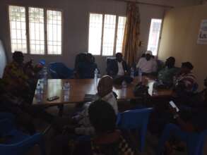 Round-Table one Day meeting with refugee leaders