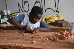 Learning how to use a hand plane