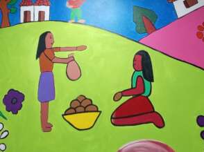 COMAL Youth Celebrate Childhood in a Mural