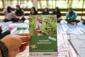 A leaflet promoting the program to farmers