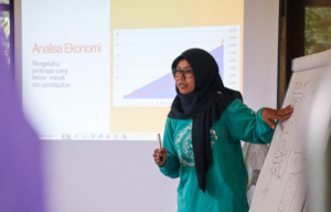Training includes lessons on financial literacy