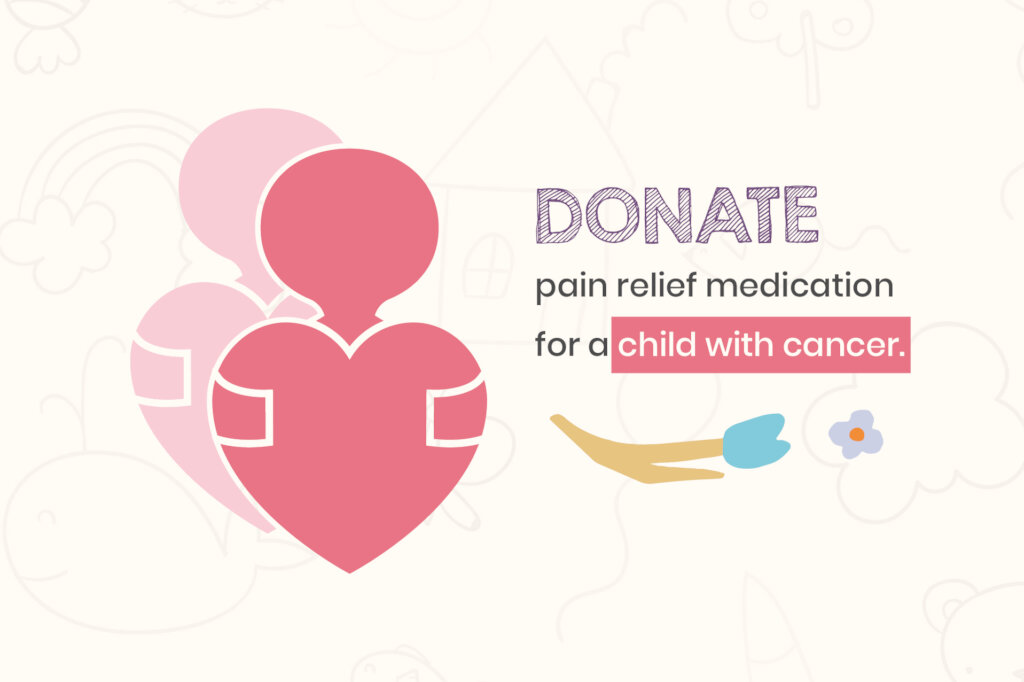 Pain relief medication for children with cancer