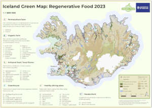 Iceland Food is the first print map with new icons