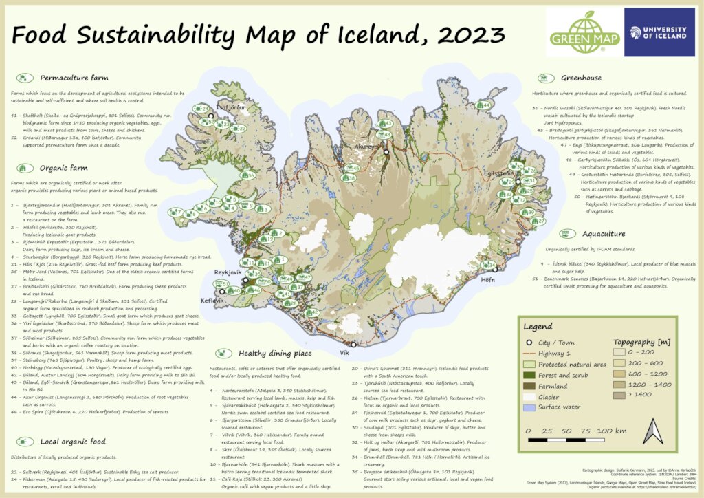 Putting Local Food on the Green Map!
