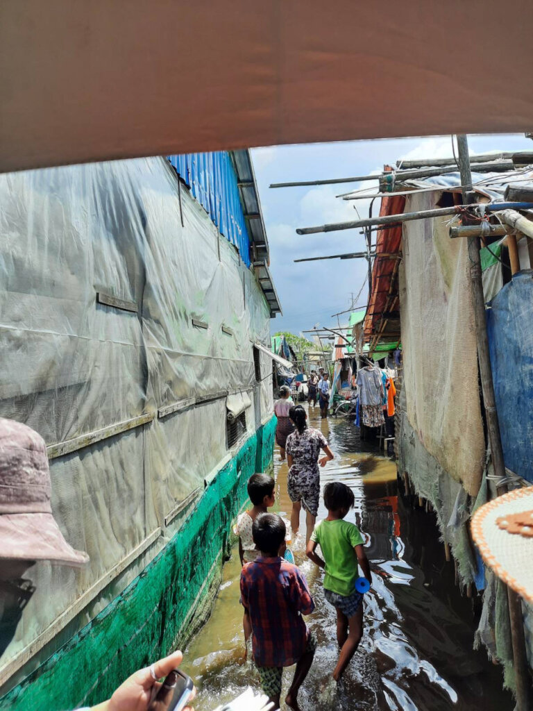 Food for the poorest of the poor in Yangon