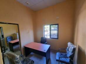 Staff offices and reception area