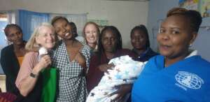 Provide International staff with  delivered mother