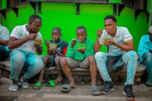 Soup distribution - Independence Day