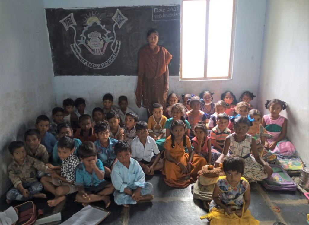 Support Learning centres for slum Children- India