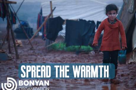 Keep 100 Families Warm in NW Syria