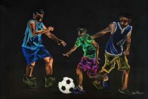 "The Little Boys" - 90cm x 140cm