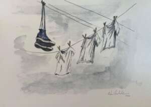 Watercolour of Souls Line - A5