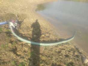 Water pump in action