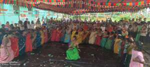 Cultural performance on Independence Day