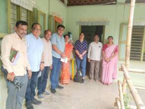 Dignitaries from Feeding India visit campus