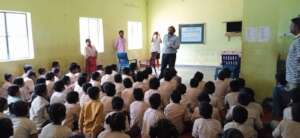 Health camp for school children