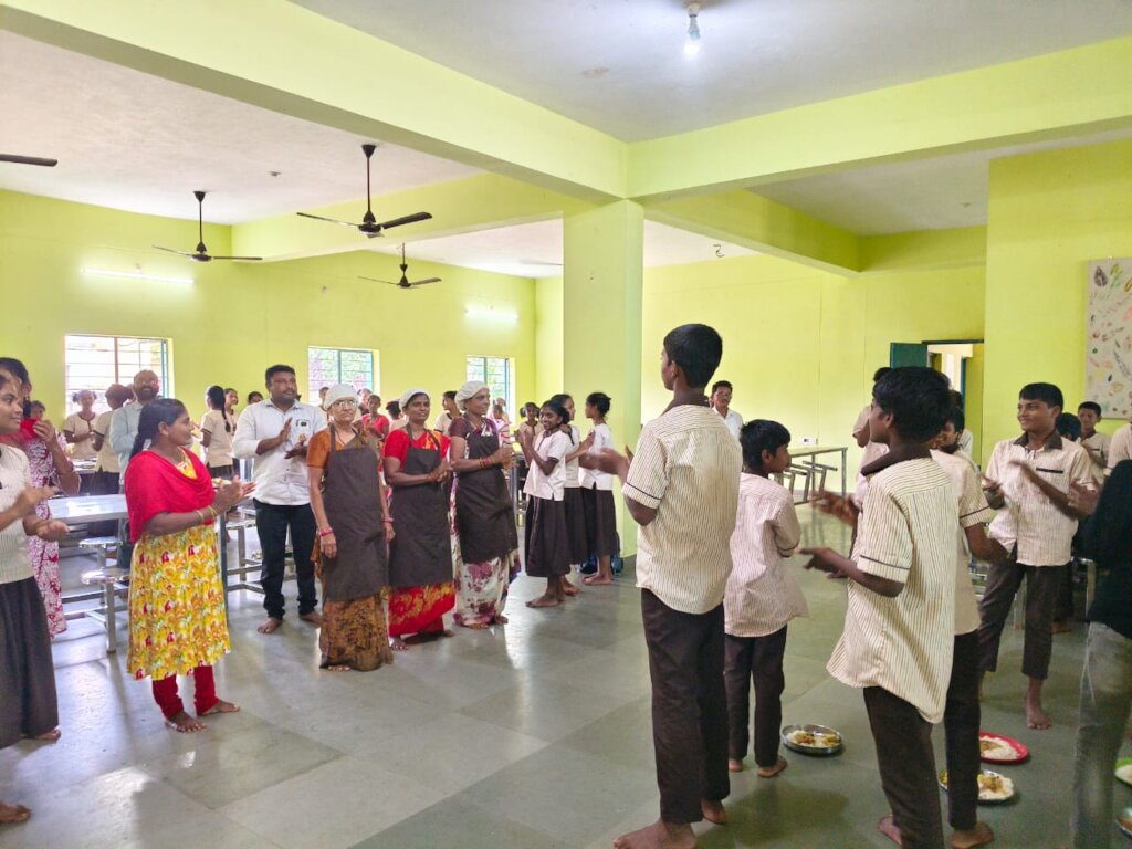 Saluting school mess staff for their service
