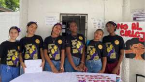 The girls leading the campaign