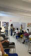 Staff running workshops
