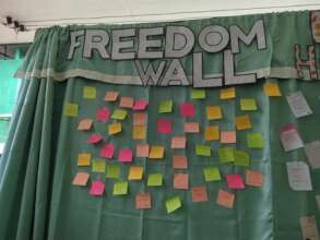 Mental health Freedom Wall