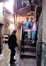 Teachers visit students in home during Covid19