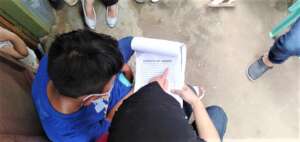 Teacher discusses emotions and moods