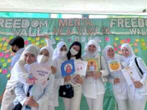 Psychology students celebrate Mental Health Week