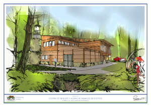 Architect drawings, Cerro Alux Ctr (MRocasermeno)