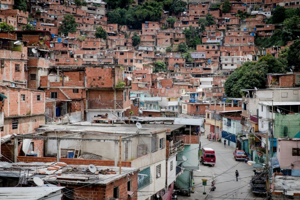 School location: Slum 24 de Marzo, Petare
