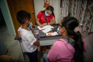 Students medical checkup