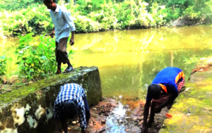 Tribal people are restoring the broken waterhole