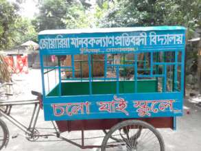 school van of joaria disable school