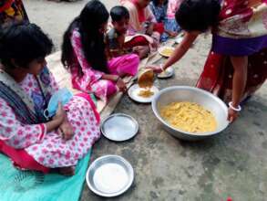 Feeding programme of SMSS