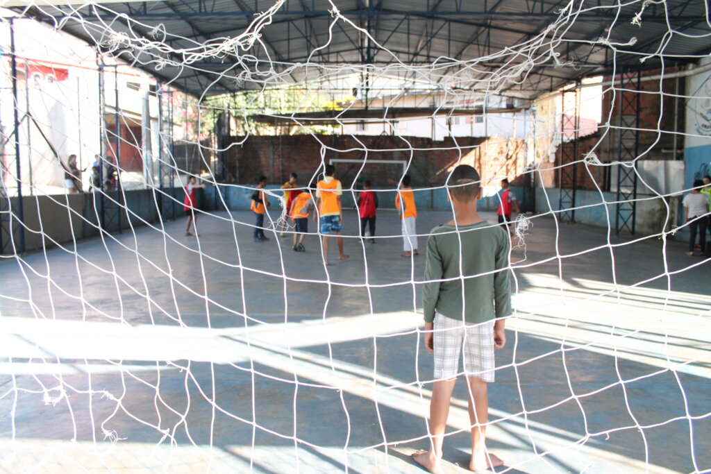 Life skills + Soccer for 350 boys in Brazil
