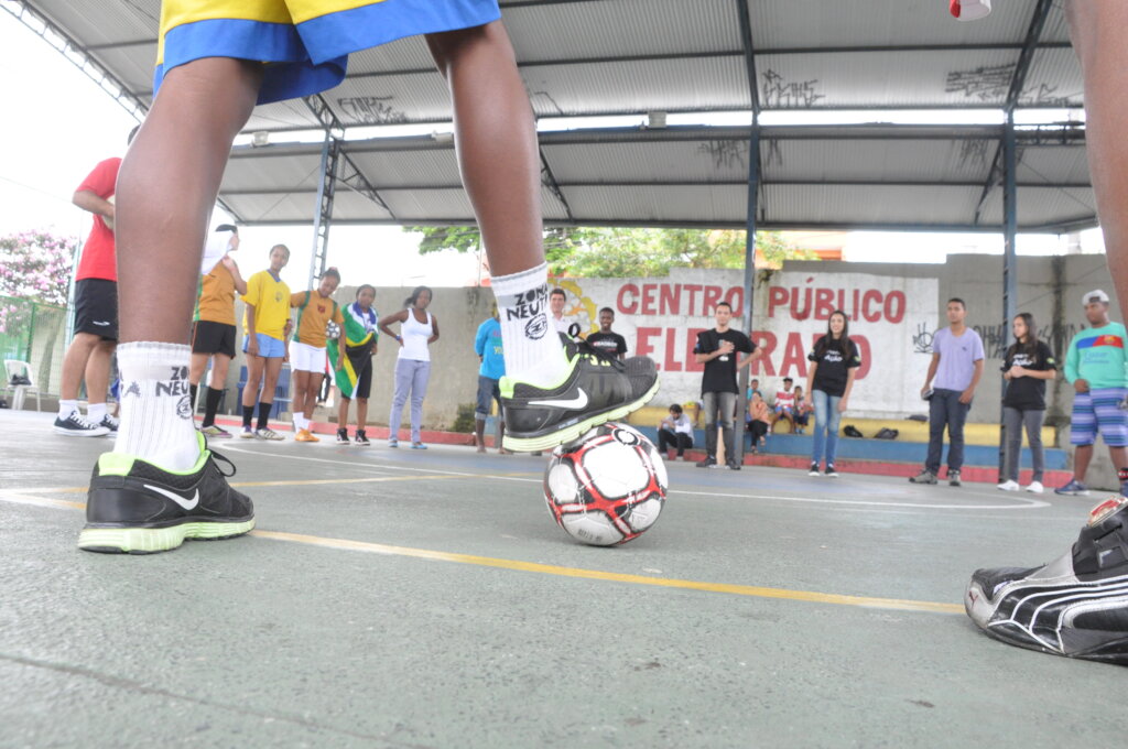 Life skills + Soccer for 350 boys in Brazil